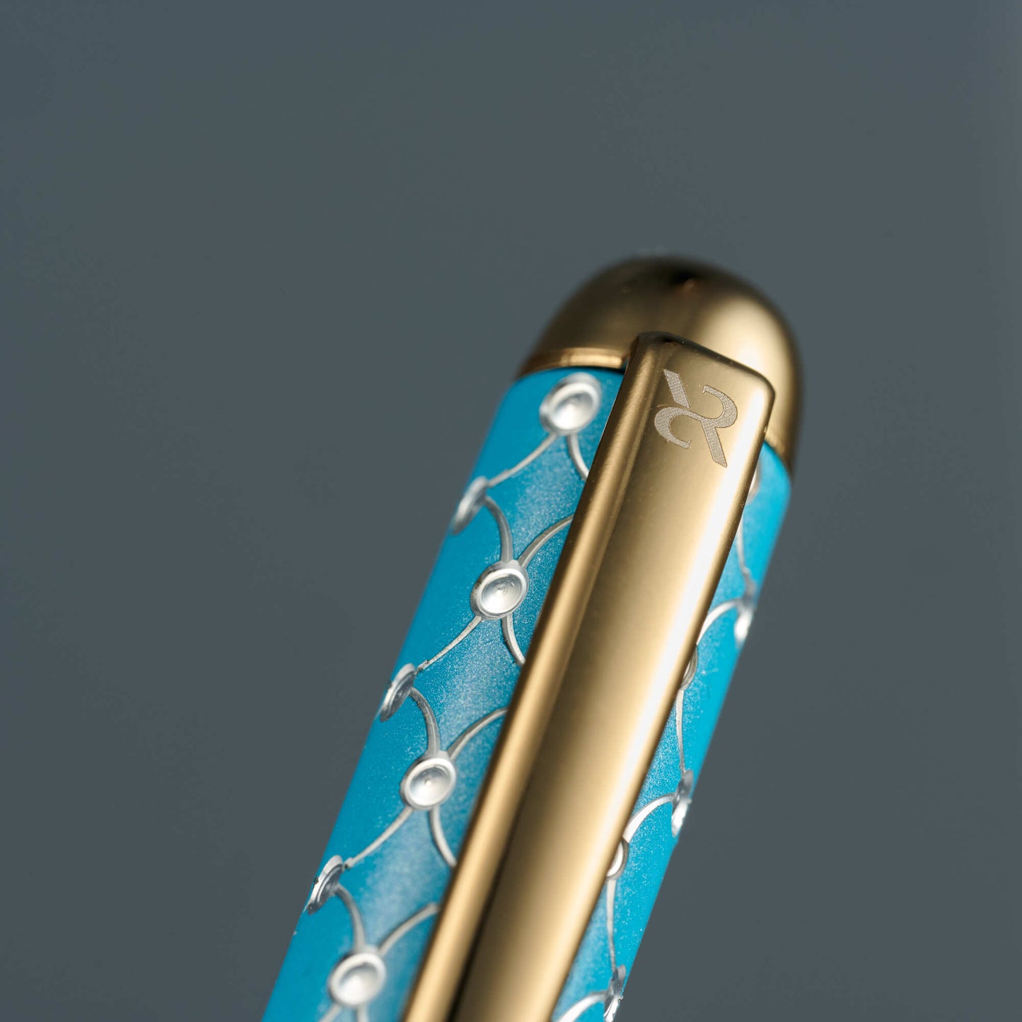 Faber Light Blue - Yellow Gold