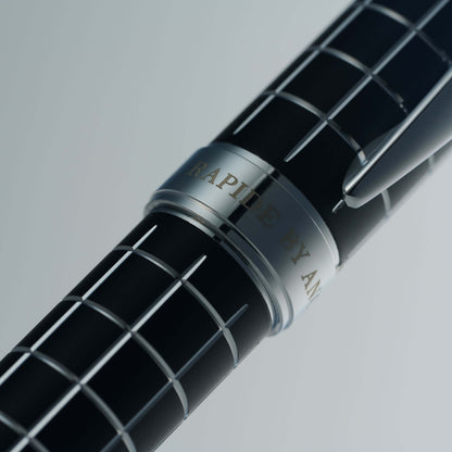 Zeppelin Black Ballpoint Pen With Cap