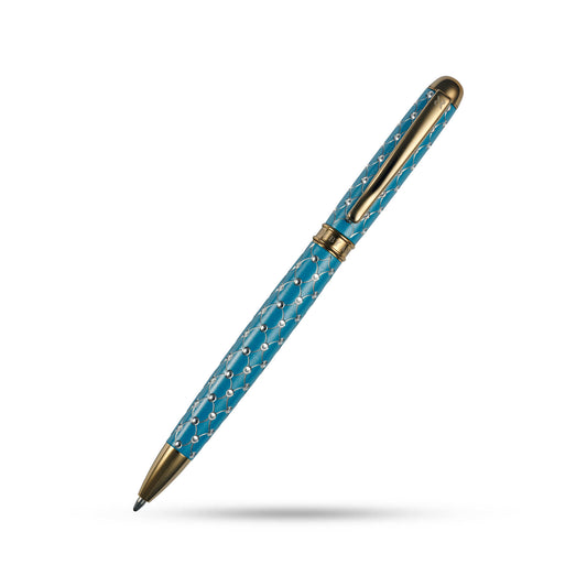 Faber Light Blue -  Yellow Gold
